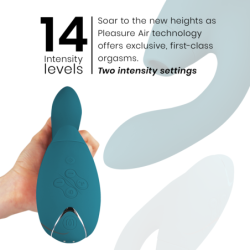 WOMANIZER - DUO 2 STIMULATOR AZUL GASOLINA