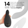 WOMANIZER - DUO 2 STIMULATOR NEGRO