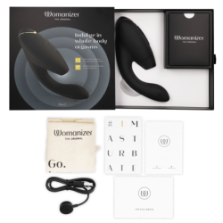 WOMANIZER - DUO 2 STIMULATOR NEGRO