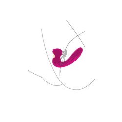 XOCOON - ESTIMULADOR DE VIBRACIONES DE AMOR CELESTIAL FUCSIA