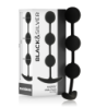 BLACK&SILVER - ROSARIO ANAL HARRY 3 ESFERAS DE SILICONA 14 CM