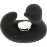 BLACK&SILVER - DUCKYMANIA DEDAL RECARGABLE DE SILICONA PARA ESTIMULAR PATO