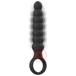 BLACK&SILVER - DILATADOR ANAL DE SILICONA POTENTE BOB