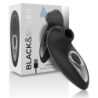 BLACK&SILVER - DRAKE DELUXE VIBRADOR DE SUCCIÓN RECARGABLE DE SILICONA NEGRO