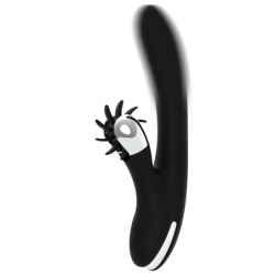 BLACK&SILVER - VIBRADOR CONEJO JOHNNY