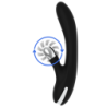 BLACK&SILVER - VIBRADOR CONEJO JOHNNY