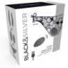 BLACK&SILVER - ESTIMULADOR CON CONTROL REMOTO DE ZARA CON BRAGUITA DE REGALO