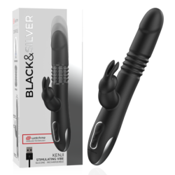 BLACK&SILVER - VIBRADOR...