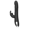 BLACK&SILVER - VIBRADOR KENJI UP & DOWN CONEJO + CONTROL REMOTO WATCHME
