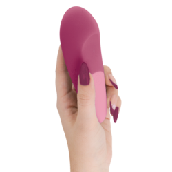 WOMANIZER - VIBRADOR SILENCIOSO DE RELLENO ROSA OSCURO