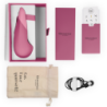 WOMANIZER - VIBRADOR SILENCIOSO DE RELLENO ROSA OSCURO