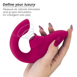 WOMANIZER - VIBRADOR ESTIMULADOR BLEND RABBIT ROSA VIBRANTE