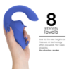 WOMANIZER - VIBRADOR ESTIMULADOR BLEND RABBIT AZUL VIBRANTE