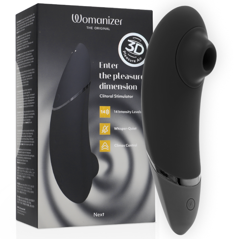 WOMANIZER - ESTIMULADOR CLITORIAL NEGRO