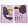 WOMANIZER - DUO NEXT ESTIMULADOR DOBLE DE CLITORAL Y PUNTO G MORADO OSCURO