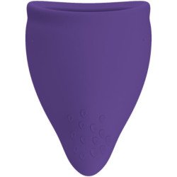FUN FACTORY - COPA MENSTRUAL DIVERTIDA TALLA B GROSELLA NEGRA