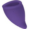 FUN FACTORY - COPA MENSTRUAL DIVERTIDA TALLA A GROSELLA NEGRA