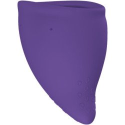 FUN FACTORY - COPA MENSTRUAL DIVERTIDA TALLA A GROSELLA NEGRA