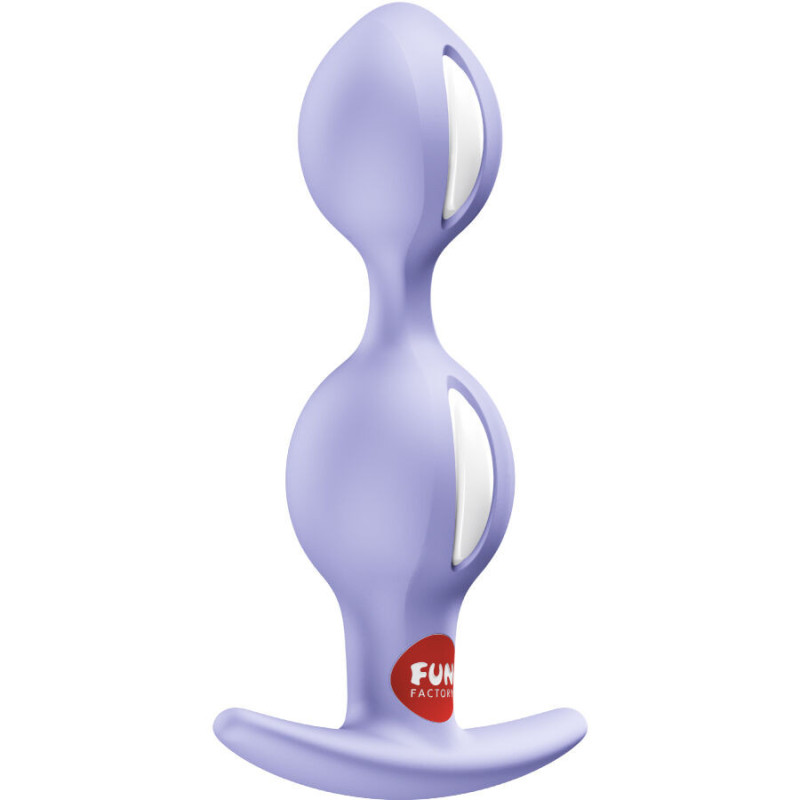 FUN FACTORY - B-BALLS DUO TAPÓN ANAL MORADO