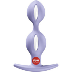 FUN FACTORY - B-BALLS DUO TAPÓN ANAL MORADO