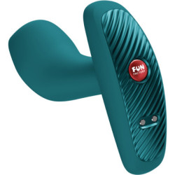 FUN FACTORY - BOOTIE VIBE VIBRADOR ANAL CON TAPÓN, BOTELLA VERDE