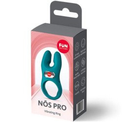 FUN FACTORY - ANILLO VIBRADOR PARA PENE NOS PRO, BOTELLA VERDE