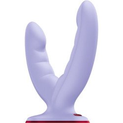 FUN FACTORY - RYDE DILDO DOBLE MORADO