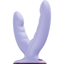 FUN FACTORY - RYDE DILDO DOBLE MORADO