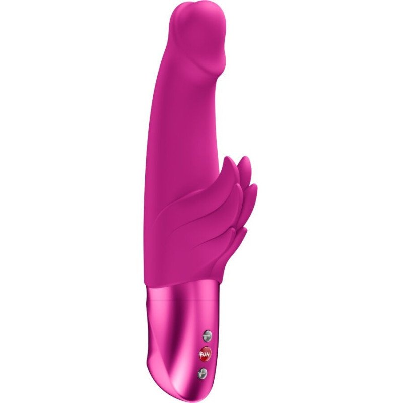 FUN FACTORY - VIBRADOR CONEJO ÁNGEL MALVADO MAGENTA