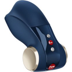 FUN FACTORY - COBRA LIBRE II MASTURBADOR VIBRADOR AZUL OSCURO