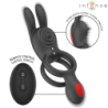 INTENSO - ANILLO DE DOBLE VIBRACIÓN QUINN CON CONTROL REMOTO