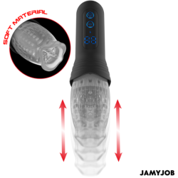 JAMYJOB - MASTURBADOR BLOW-R CON EMPUJE Y ROTACIÓN