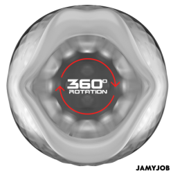JAMYJOB - MASTURBADOR BLOW-R CON EMPUJE Y ROTACIÓN