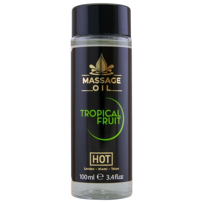 ACEITE DE MASAJE CALIENTE CON FRUTAS TROPICALES 100 ML
