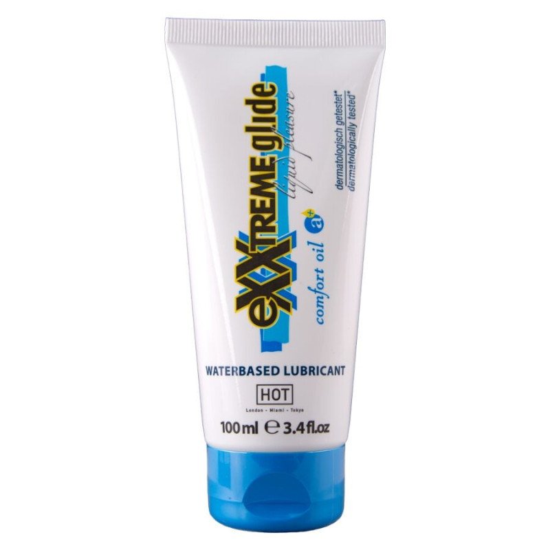 CALIENTE - LUBRICANTE A BASE DE AGUA EXTREMA DESLIZAMIENTO + ACEITE DE CONFORT A+ 100 ML