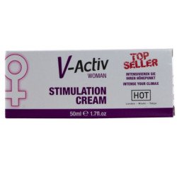 CALIENTE - CREMA ESTIMULANTE V-ACTIV PARA MUJERES 50 ML