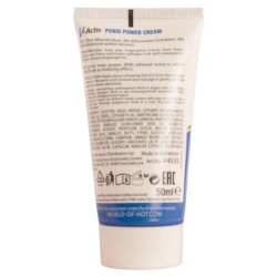 HOT - CREMA V-ACTIV PARA LA ENERGÍA DEL PENE PARA HOMBRES 50 ML