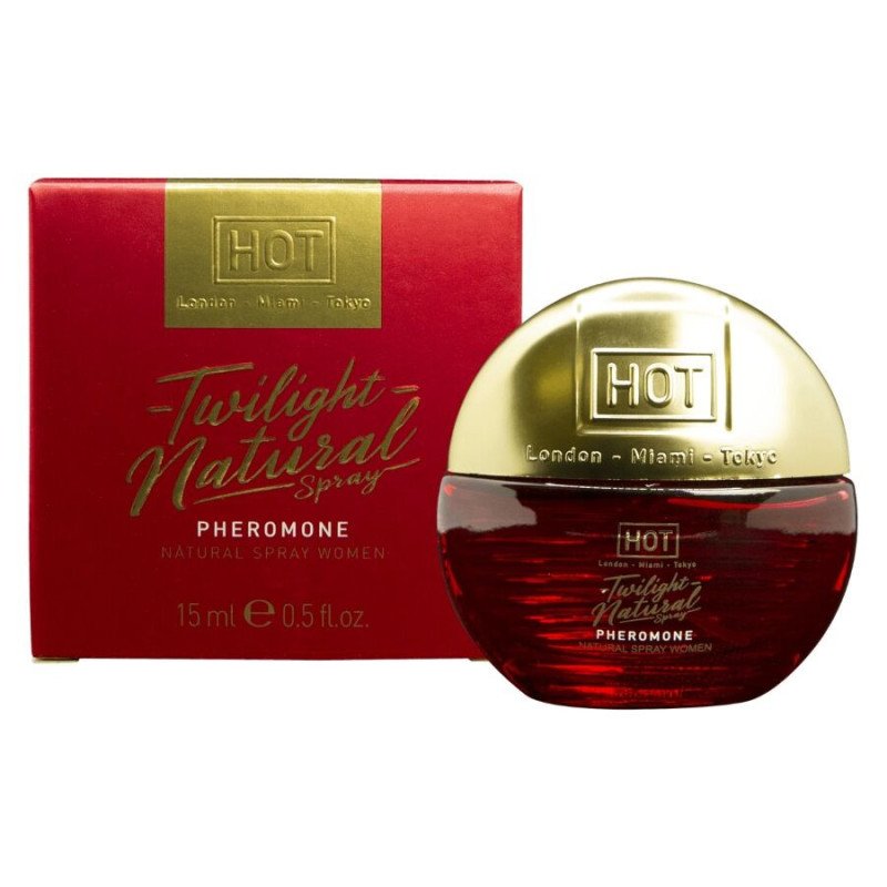 HOT - FEROMONA CREPÚSCULO NATURAL PARA MUJERES 15 ML