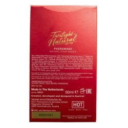 HOT - FEROMONA CREPÚSCULO NATURAL PARA MUJERES 50 ML