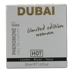 HOT - PERFUME CON FEROMONAS DUBAI EDICIÓN LIMITADA MUJER 30 ML
