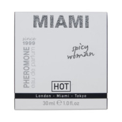 HOT - PERFUME DE FEROMONAS MIAMI SPICY WOMAN 30 ML