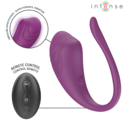 INTENSO - HUEVO VIBRADOR OLIVIA MORADO CON CONTROL REMOTO