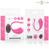 INTENSO - HUEVO VIBRADOR ROSA OLIVIA CON CONTROL REMOTO