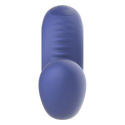 SNAIL VIBE - GIZI LITE VIBRADOR MORADO DOBLE PARA PUNTO G Y CLÍTORIS