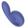 SNAIL VIBE - GIZI LITE VIBRADOR MORADO DOBLE PARA PUNTO G Y CLÍTORIS
