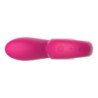 SNAIL VIBE - GIZI LITE VIBRADOR ROSA DOBLE PARA PUNTO G Y CLÍTORIS