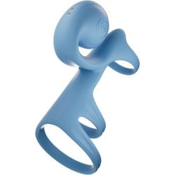 SNAIL VIBE - ANILLO PARA PAREJAS JOVI ARC CON CONTROL REMOTO AZUL