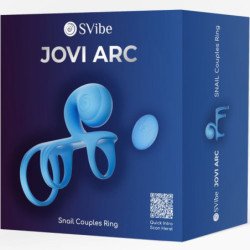 SNAIL VIBE - ANILLO PARA PAREJAS JOVI ARC CON CONTROL REMOTO AZUL