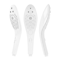 WOMANIZER - CABEZAL DE DUCHA ESTIMULANTE CLÍTORAL ONDULADO BLANCO