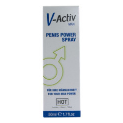 HOT - V-ACTIV SPRAY POTENTE PARA EL PENE PARA HOMBRES 50 ML